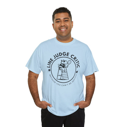 T-Shirt: Country Club Parody with Capybara Line Judge Critic Design
