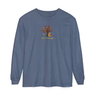 This is Enough Autumn Capybara Long Sleeve Tee