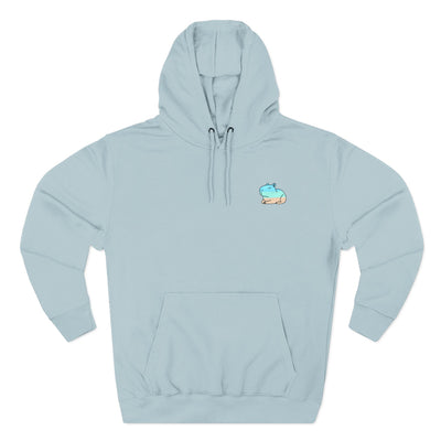 Capy Life Coastal Capybara Hoodie – Minimalist Beach Graphic Pullover