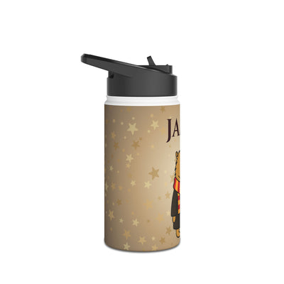 "Hairy Potter" Personalized Capybara Wizard Water Bottle