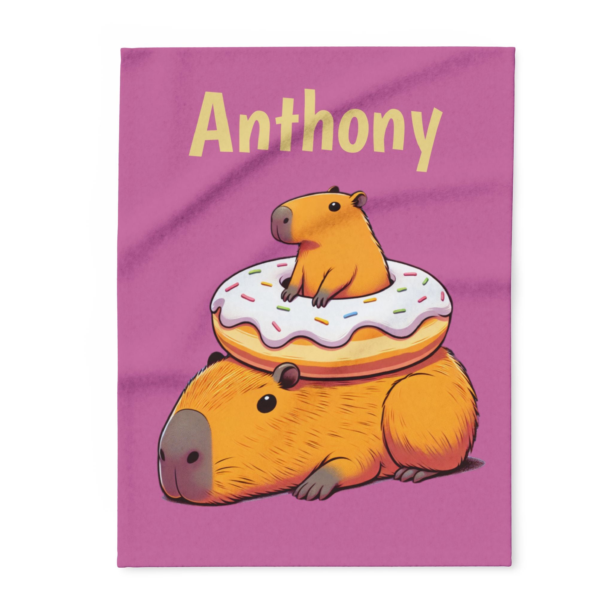 Donut Bliss Personalized Blanket