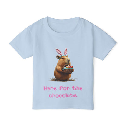 Here for the Chocolate - Tshirt (TODDLER)