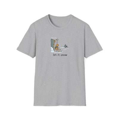 Let it Snow Capybara Softstyle Tee