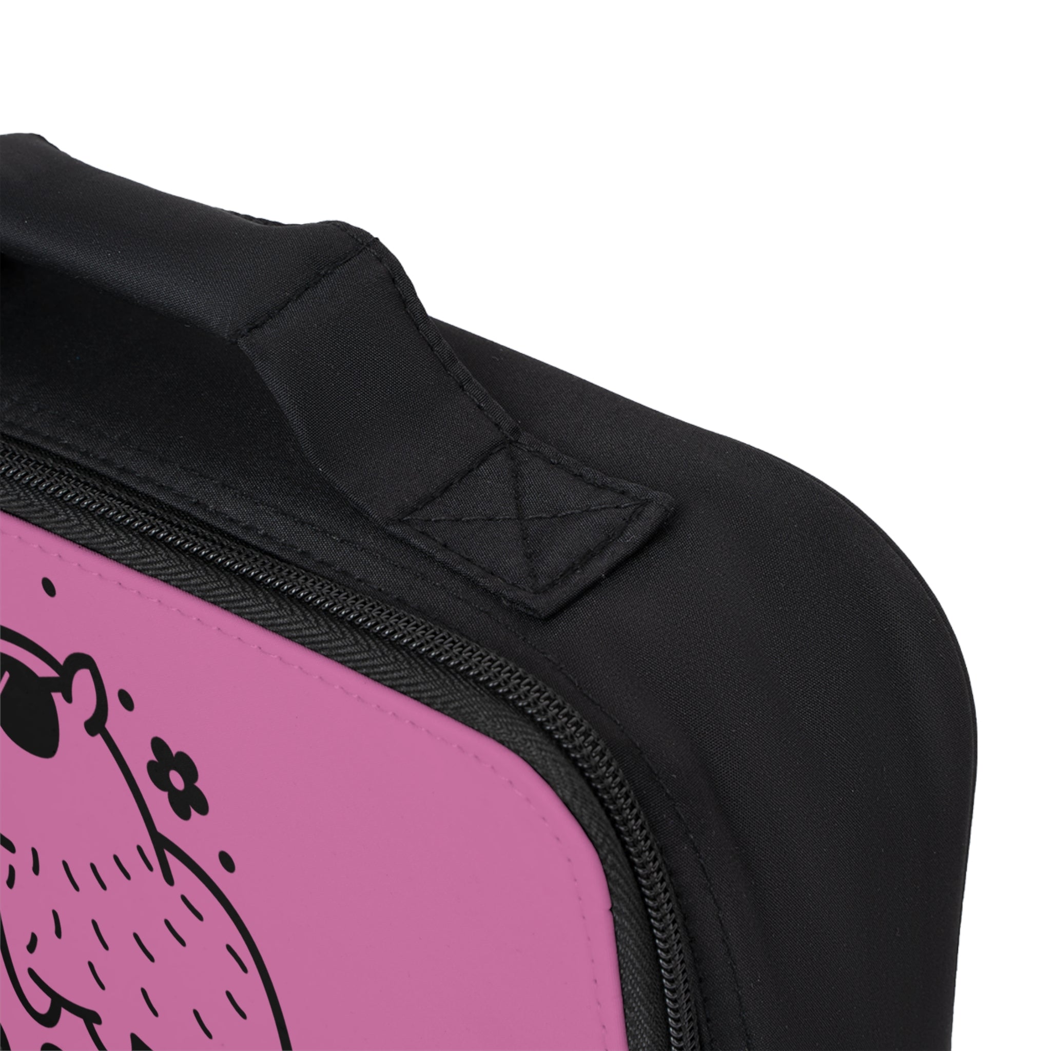 🧁🐾 No Cap, Just Capybara – Light Pink Kawaii Lunchbox