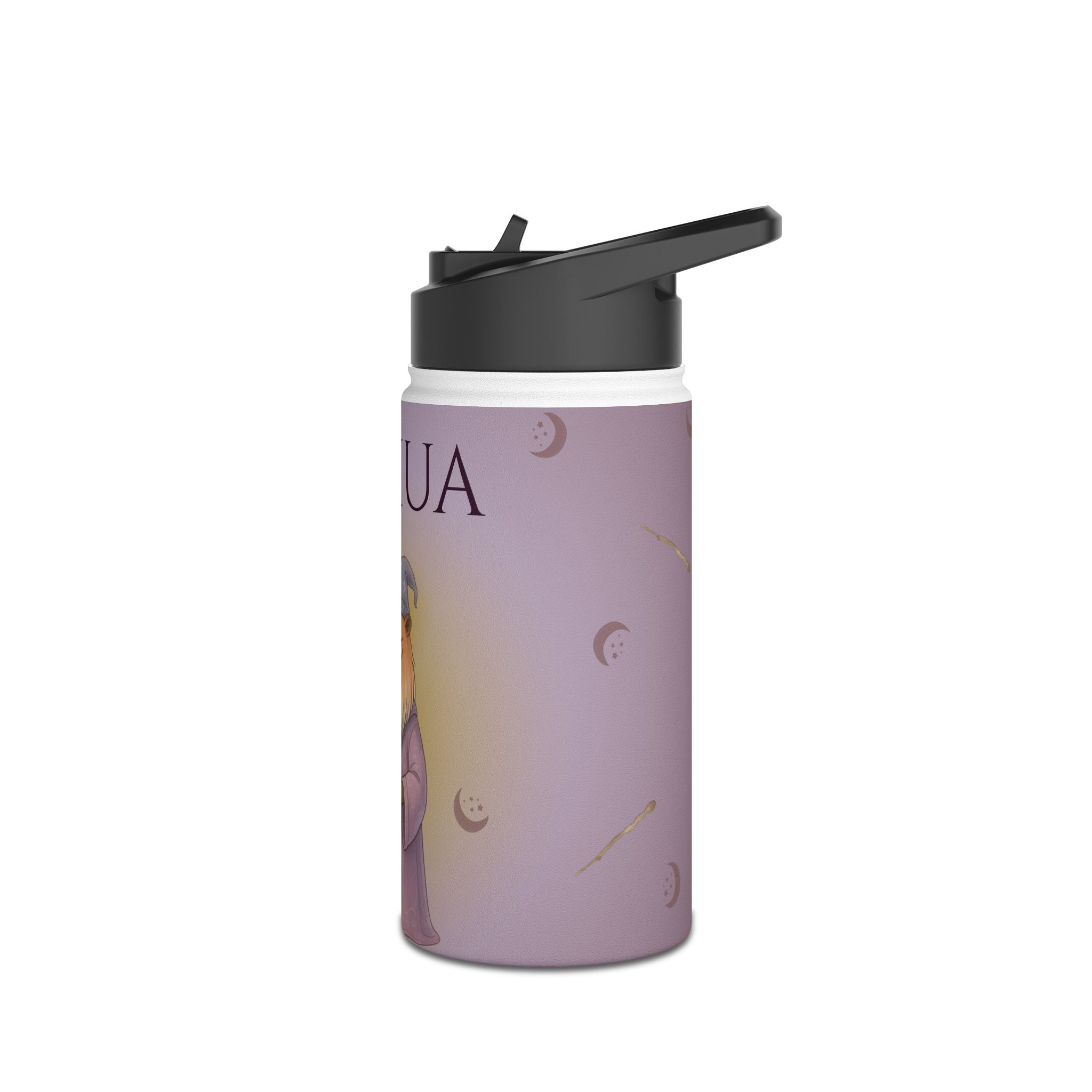 Personalized Professor Chillindore Capybara Water Bottle | Harry Potter Style Kids Gift | Wizard Water Bottle