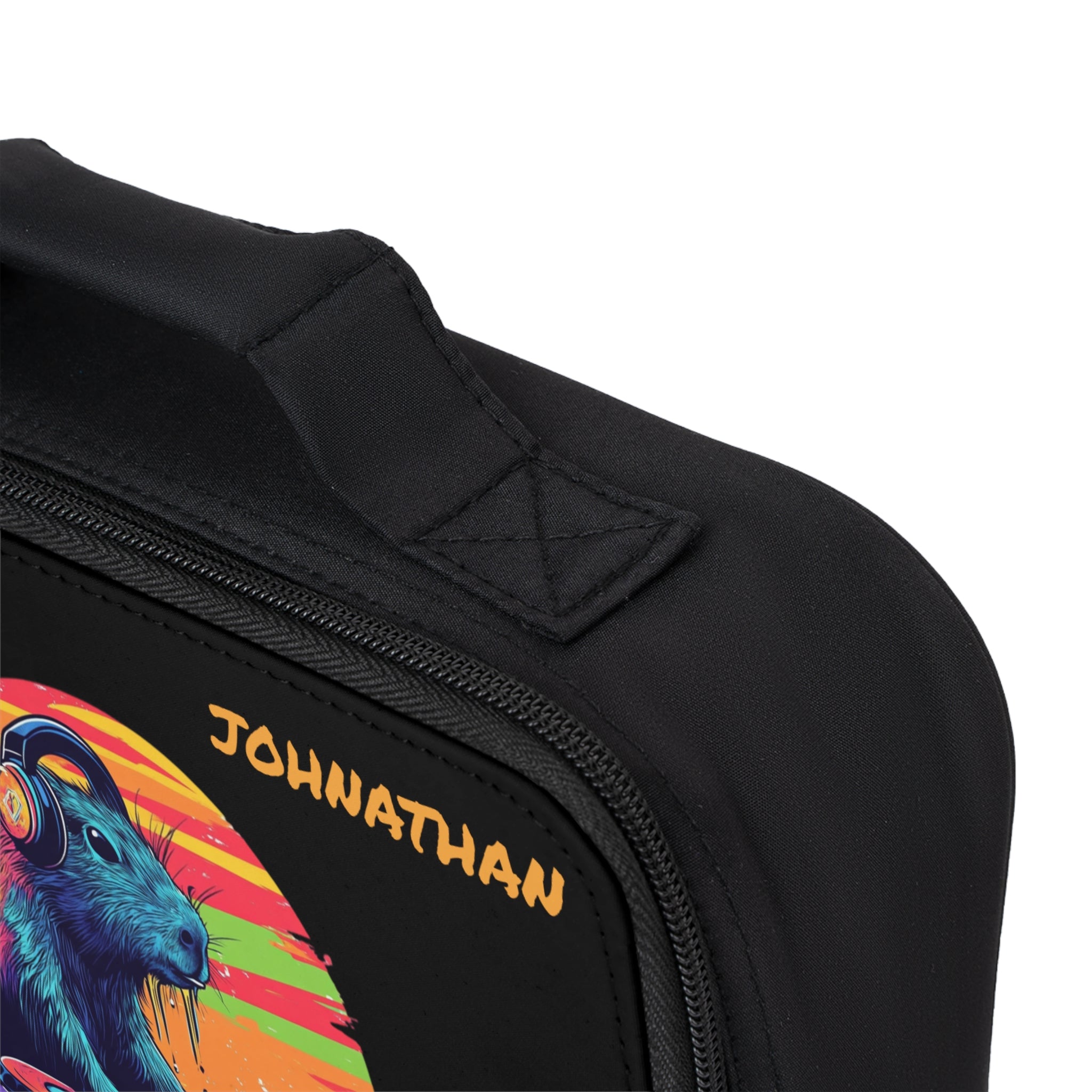 Personalized DJ Capybara Lunchbox Insulated Lunch Tote