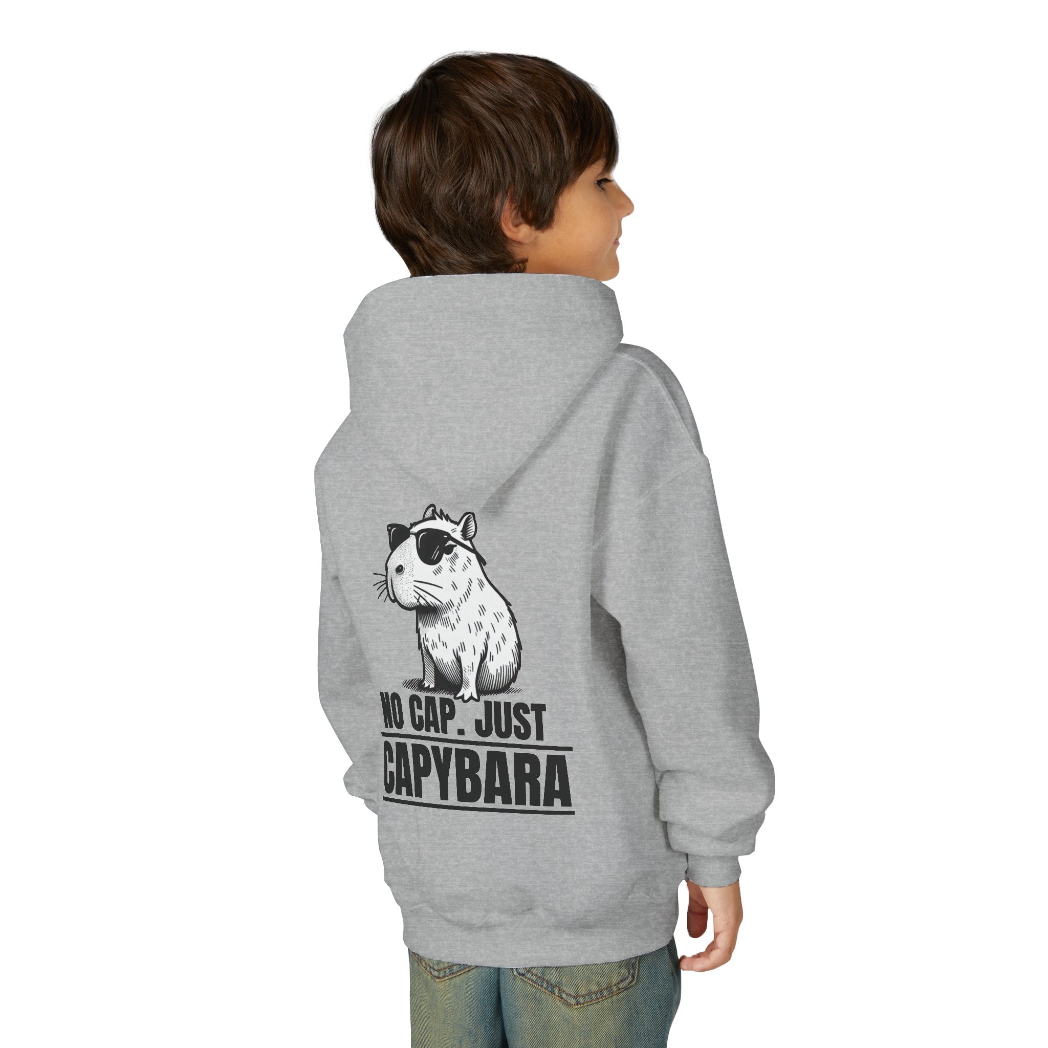 No Capy Just Capybara Kids Hoodie