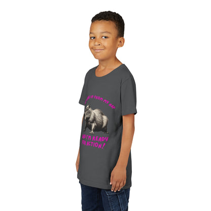 Just Woke Up From My Nap, Ready for Action! - Unisex Youth Tee