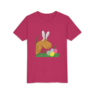Cute Easter Capybara Bunny Shirt for Kids – Spring Animal Graphic Tee