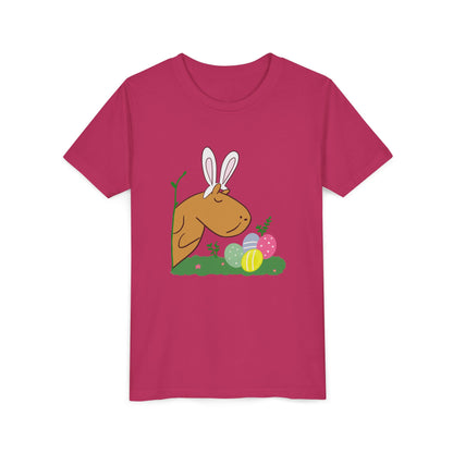 Cute Easter Capybara Bunny Shirt for Kids – Spring Animal Graphic Tee