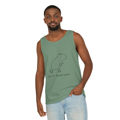 Off to Shenan-again Capybara Premium Tank Top