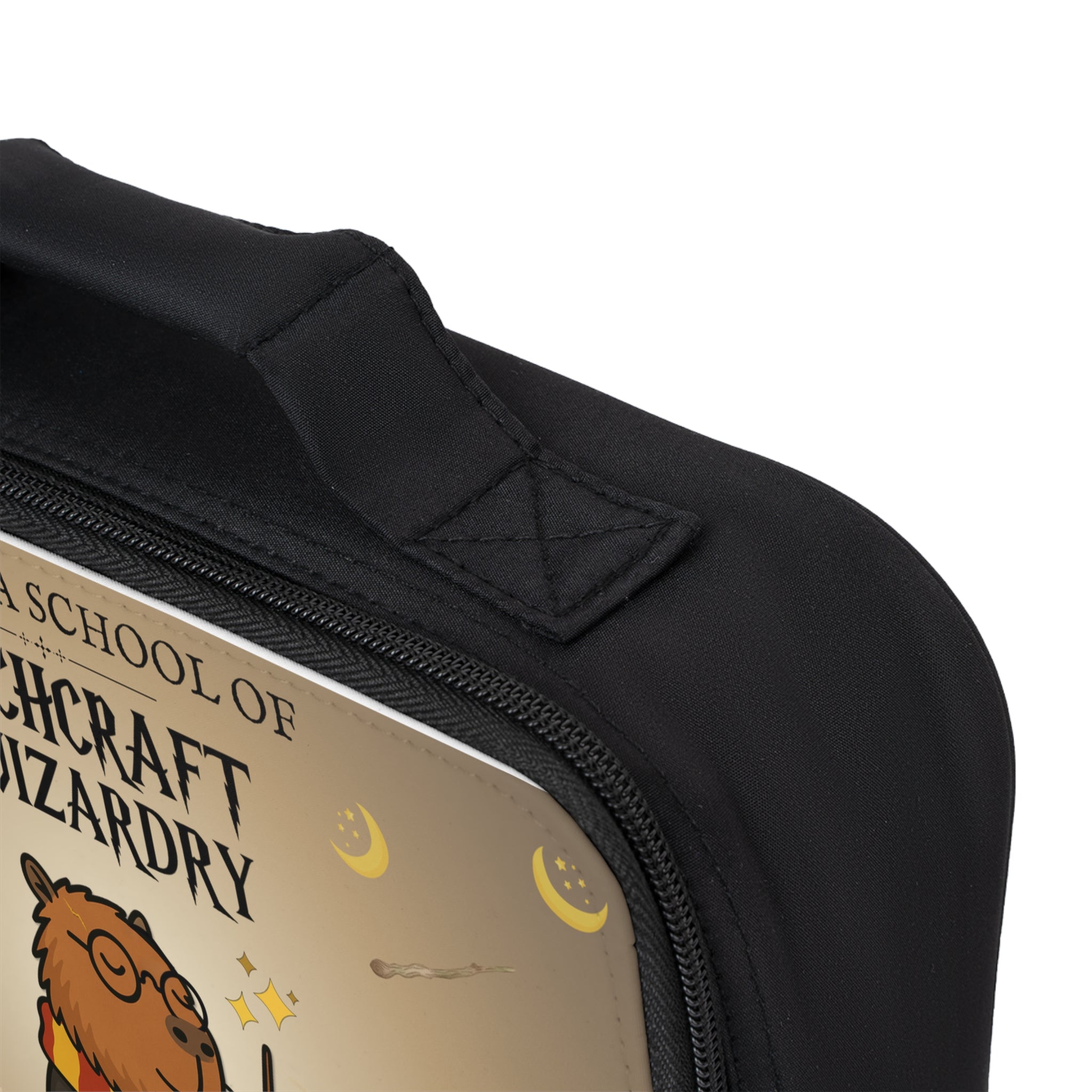 Hairy Potter Lunchbox – Funny Wizard Capybara for Kids – Magic School Parody Lunch Bag – Capybara School of Witchcraft and Wizardry - Back to School Gift for Harry Potter Fans