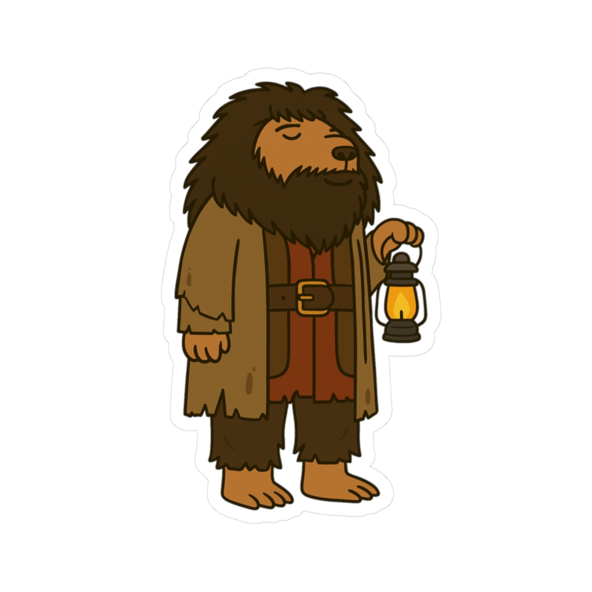 Capybara sticker design - view 3