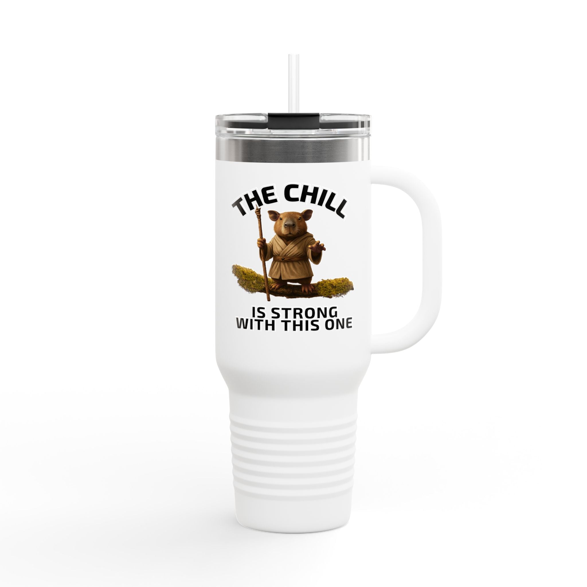 The Chill Is Strong With This One Insulated Travel Mug, 40oz