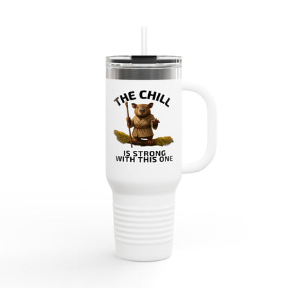 The Chill Is Strong With This One Insulated Travel Mug, 40oz