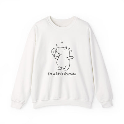 I'm a little dramatic – Funny Capybara Crewneck Sweatshirt