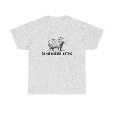 Do Not Disturb. Eating. Capybara Heavy Tee