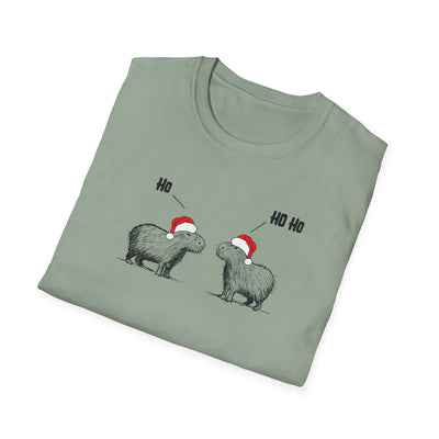 Ho Ho Ho Capybara Softstyle Tee