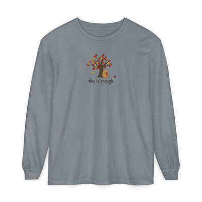 This is Enough Autumn Capybara Long Sleeve Tee