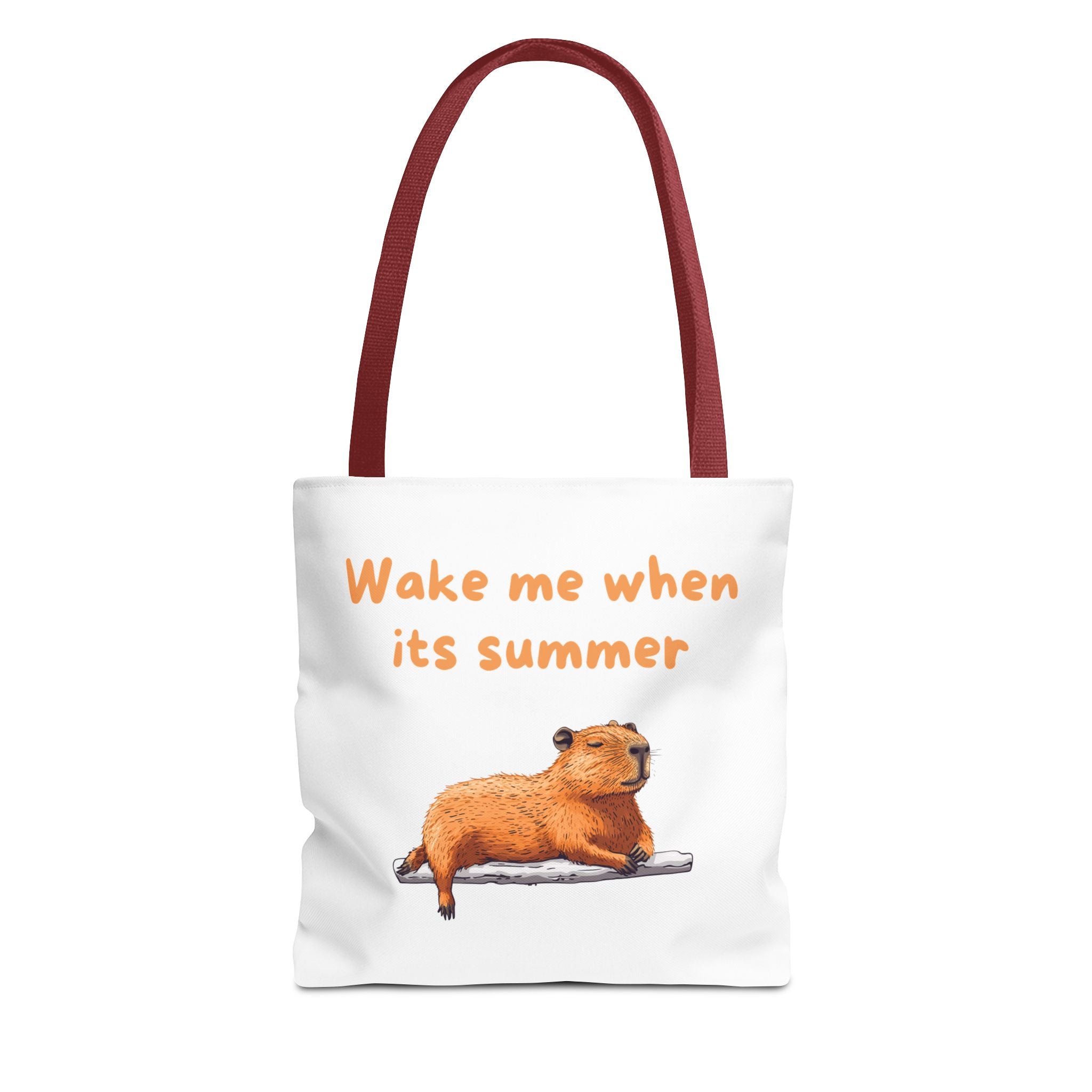 Wake Me When It's Summer Capybara - Tote Bag