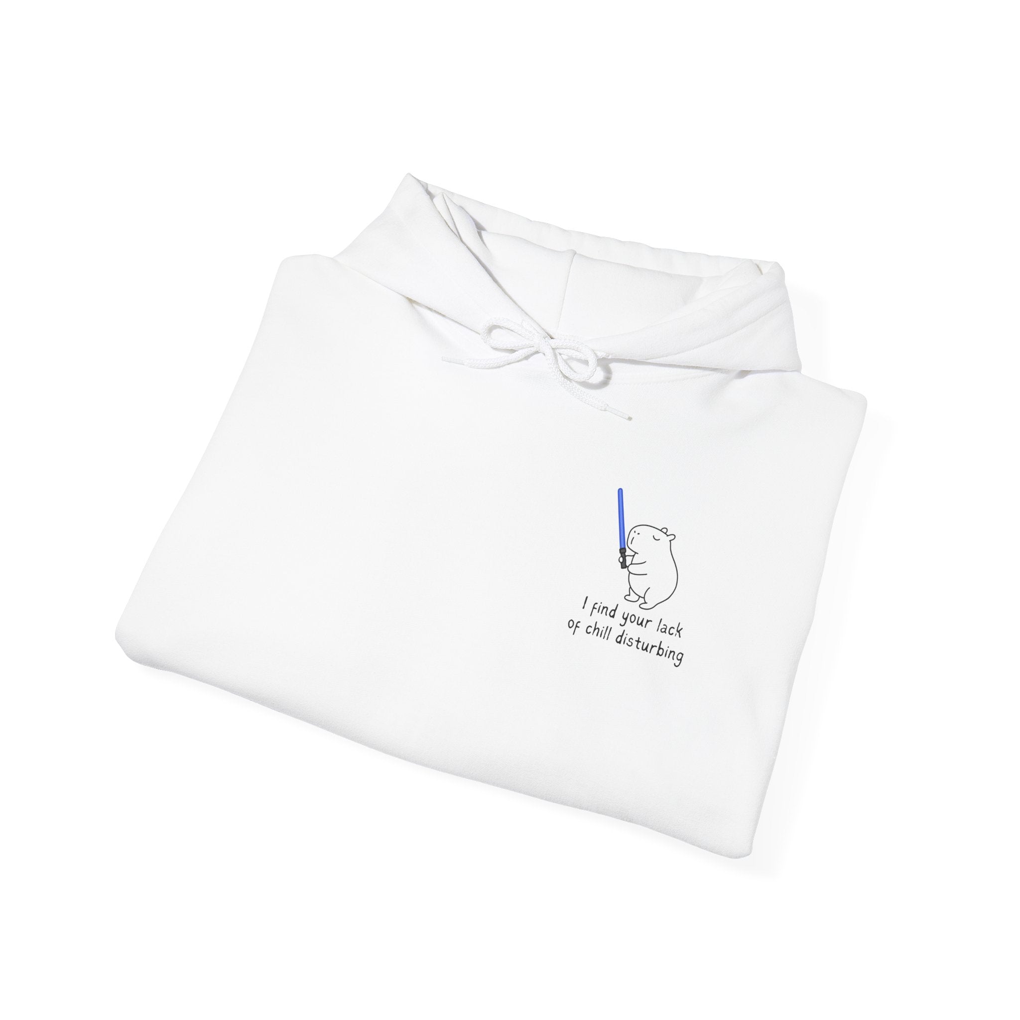 Your Lack Of Chill - Capybara Star Wars Inspired Adult Graphic Hoodie