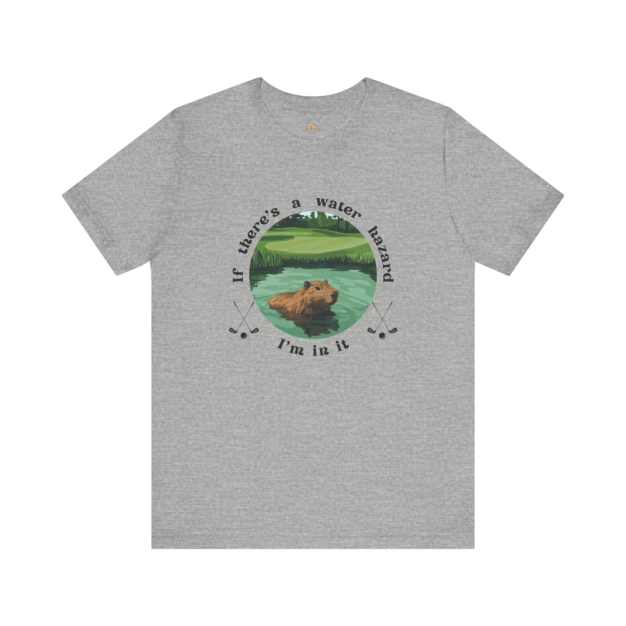 Capabara in the Water Hazard Tee (Capy Golf Edition)