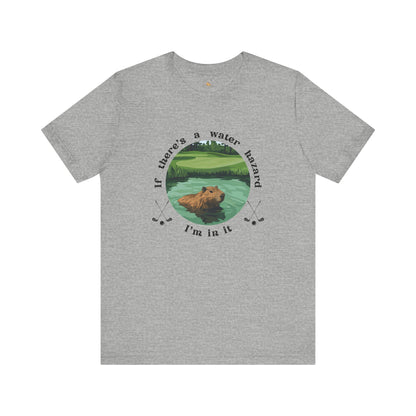 Capabara in the Water Hazard Tee (Capy Golf Edition)