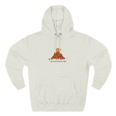I Was Promised Cider Capybara Fleece Hoodie