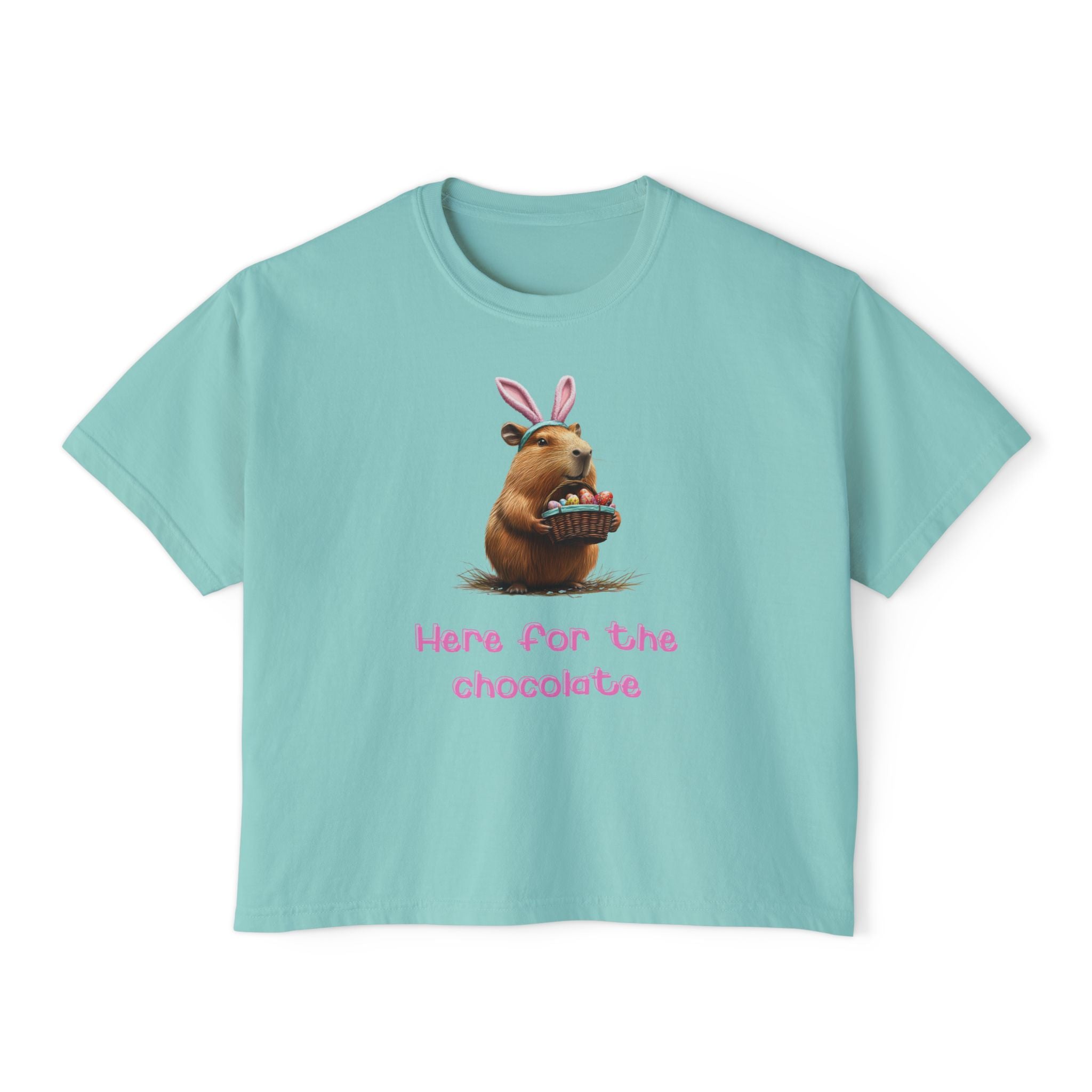 Here for the Chocolate - Women's Boxy Shirt