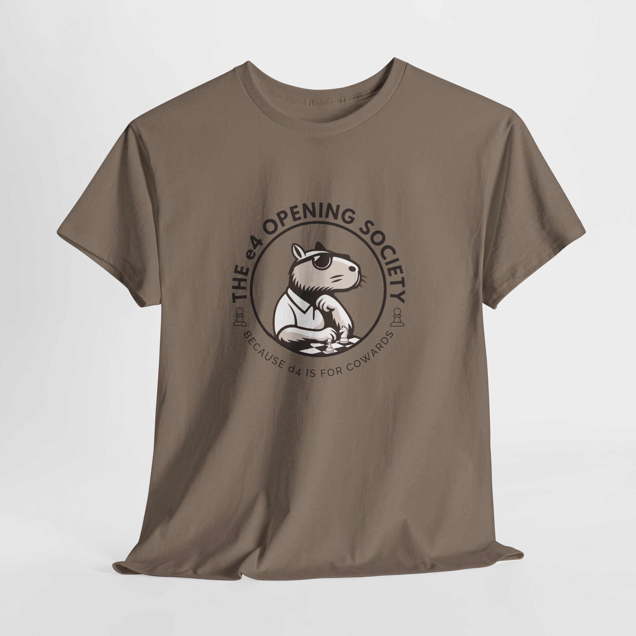 Capybara E4 Opening Society Shirt Vector Style Unisex Tee