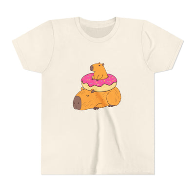 Capybara Donut Bliss - Unisex Youth Tee