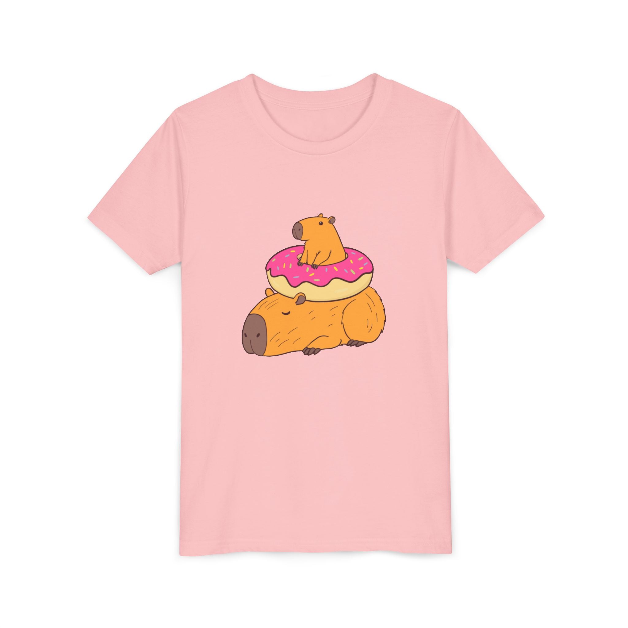 Capybara Donut Bliss - Unisex Youth Tee