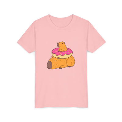 Capybara Donut Bliss - Unisex Youth Tee
