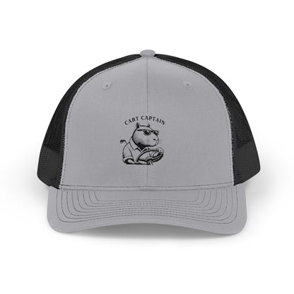 Cart Captain I - Snapback Trucker Cap with Embroidery