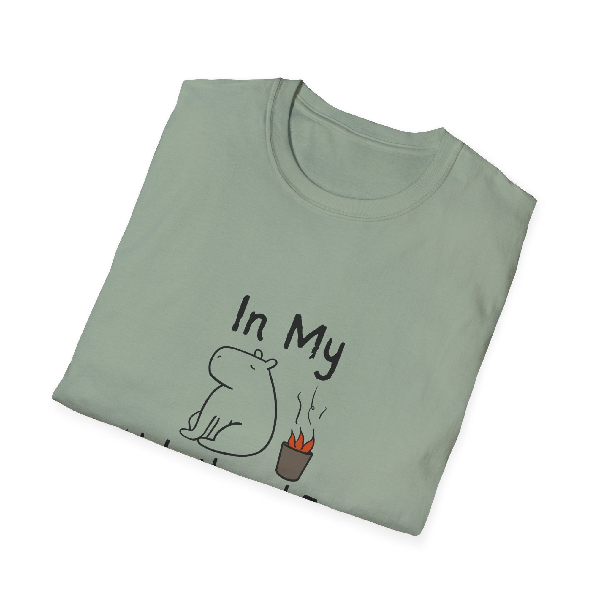 "In my Unbothered Era" Capybara Calm Chaos Softstyle Adult Tee