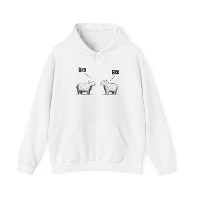 “Bro, Bro” Capybara Hoodie | Funny Capybara Hoodie for Adults