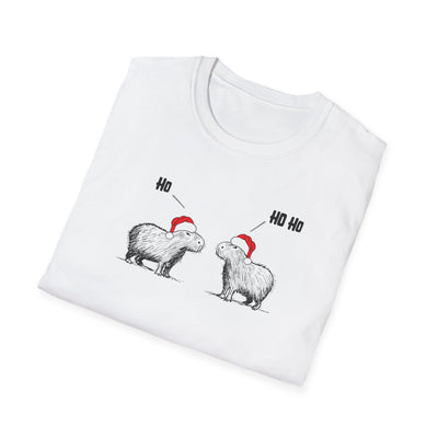 Ho Ho Ho Capybara Softstyle Tee