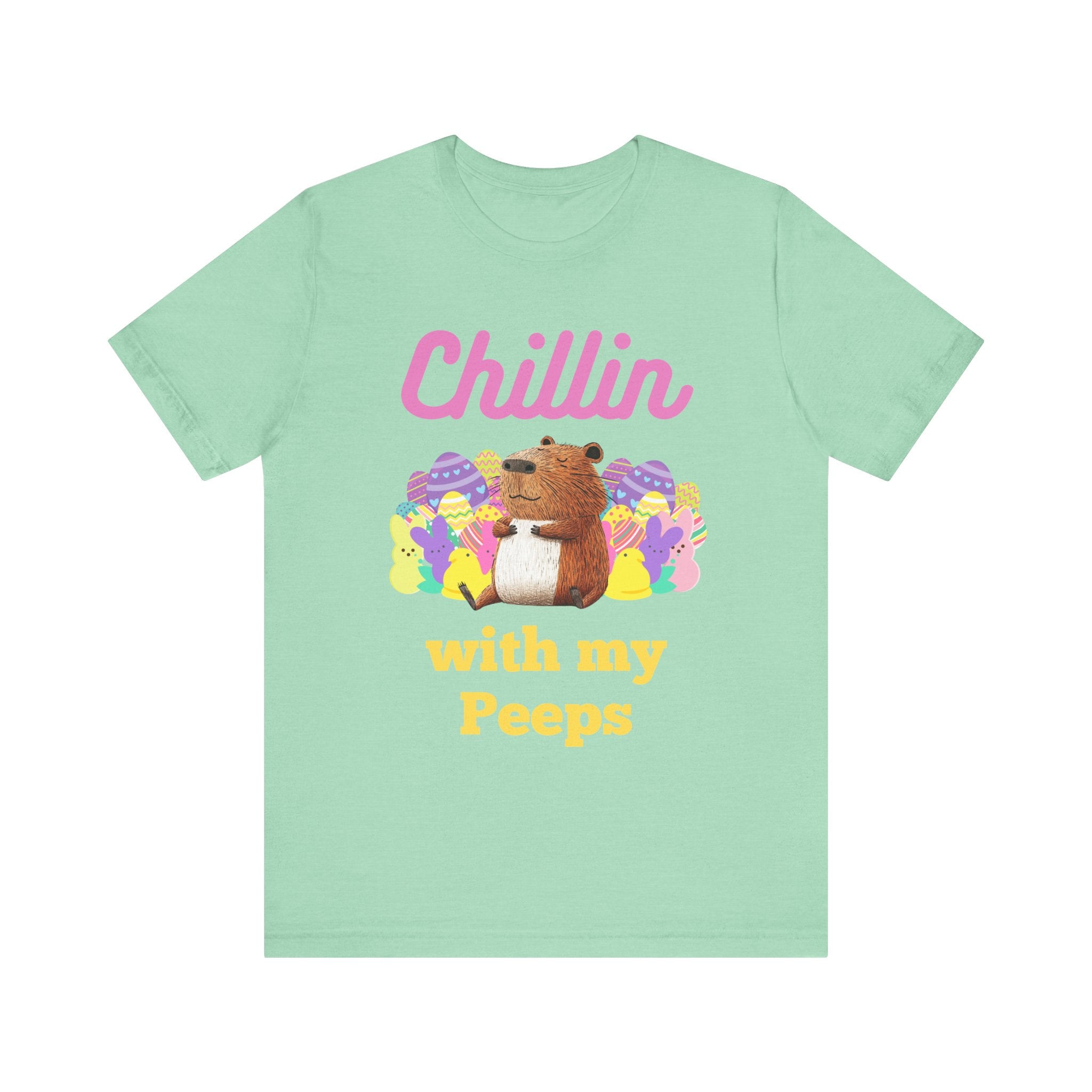 Chillin' with My Peeps - Unisex Jersey Tee (ADULT)