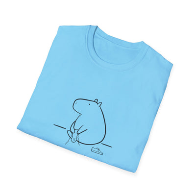 “I’ll Catch Up” Shirt  – Funny Capybara Softstyle Tee