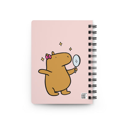 "Im a little dramatic" Funny Capybara Notebook
