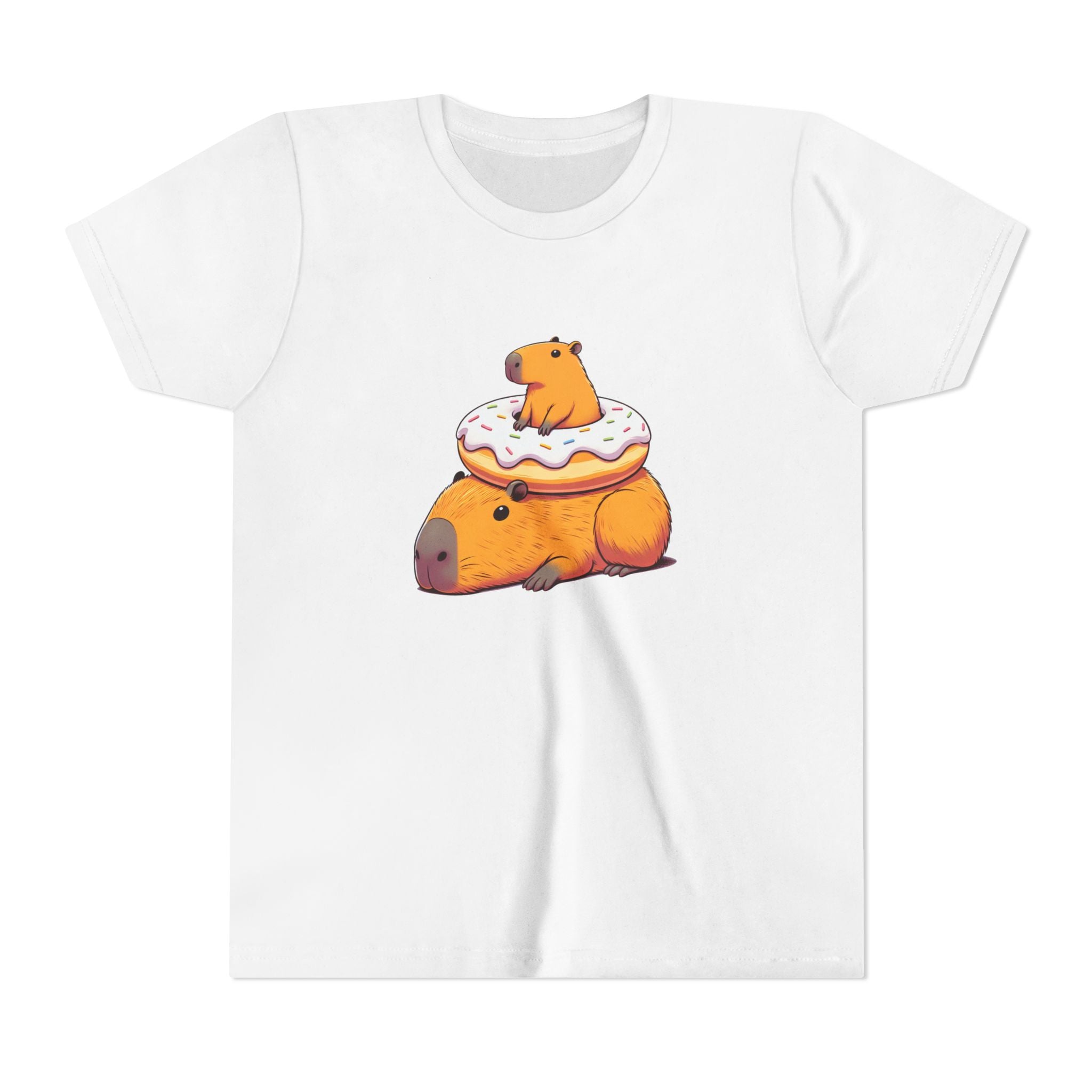 Capybara Donut Bliss - Unisex Youth Tee