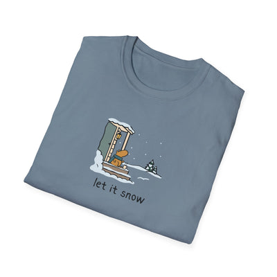 Let it Snow Capybara Softstyle Tee