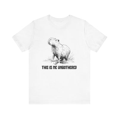 This Is Me Unbothered T-Shirt | Funny Chill Graphic Softstyle Unisex Tee - view 4