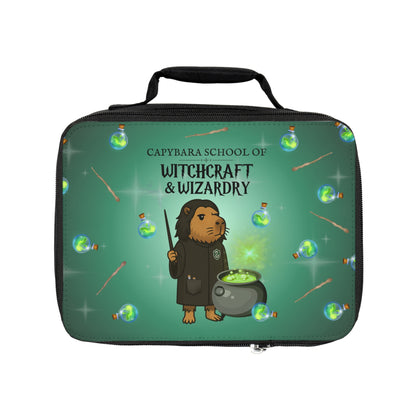 Severus Napebara Lunchbox – Funny Potions Master Capybara – Capybara School of Witchcraft and Wizardry - Wizard School Lunchbox for Kids – Harry Potter Parody Back to School Gift