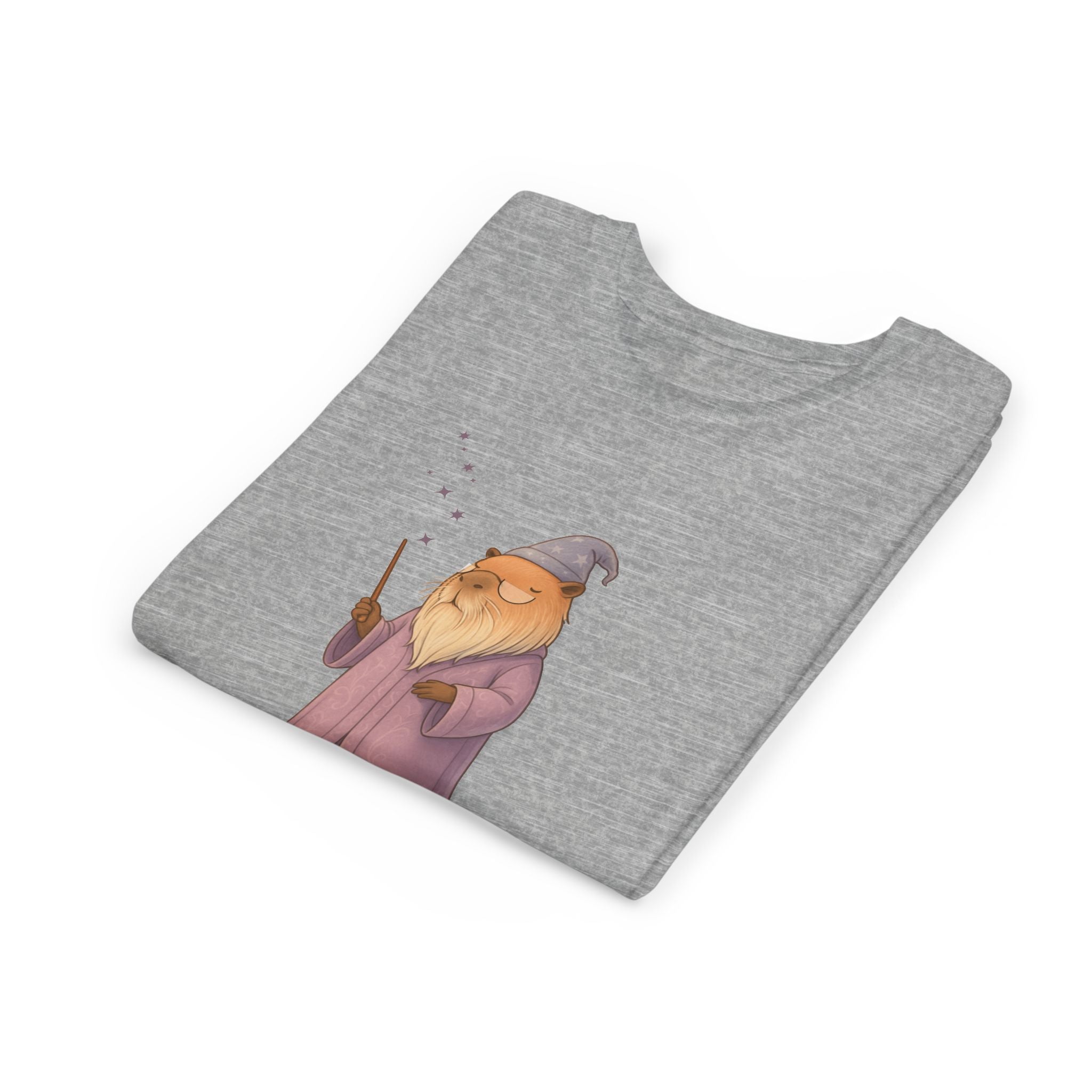 Master of Chill Kids Shirt | Funny Wizard Capybara Youth Graphic Tee