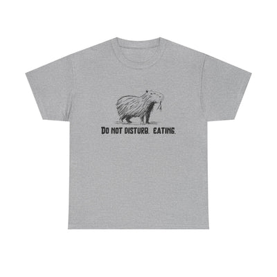 Do Not Disturb. Eating. Capybara Heavy Tee