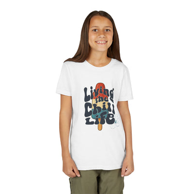 Living the Chill Life Popsicle - Unisex Youth Tee - view 7
