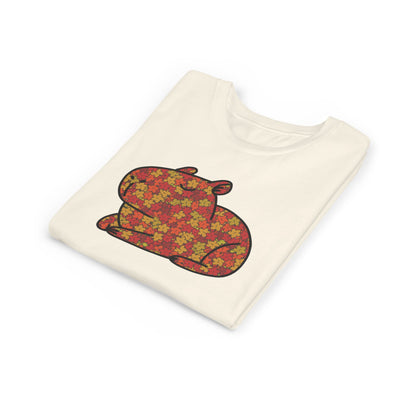 Fall Leaves Capybara Youth Tee