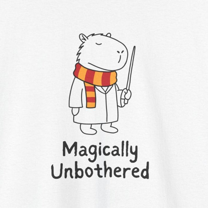 Magically Unbothered T – Capybara Shirt