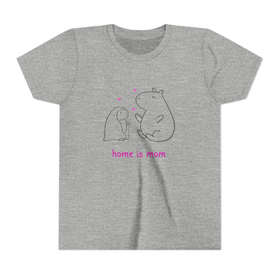 Home Is Mom Kids T-Shirt – Cute Mother’s Day Matching Kids Shirt